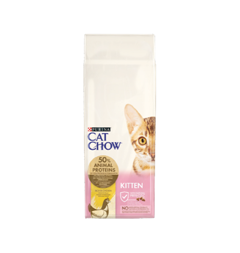 Cat Chow Kitten Tavuklu Kedi Maması 15 kg
